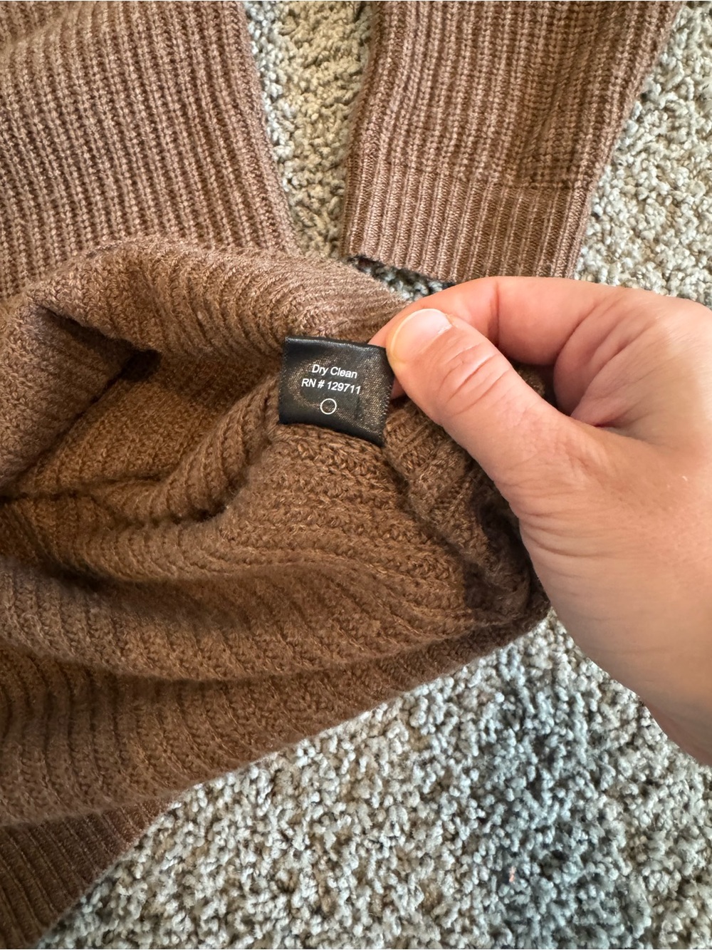 Jenni Kayne Cabin Cashmere Sweater in Nutmeg - Picture 8 of 13